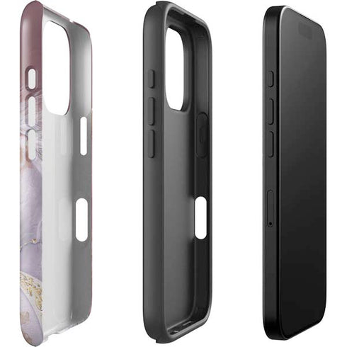 Licorne Florale Rose Unicorn by Laurie Prindle iPhone 16 Pro Impact Case